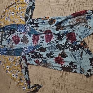 Umgee Multicolor Floral Kimono